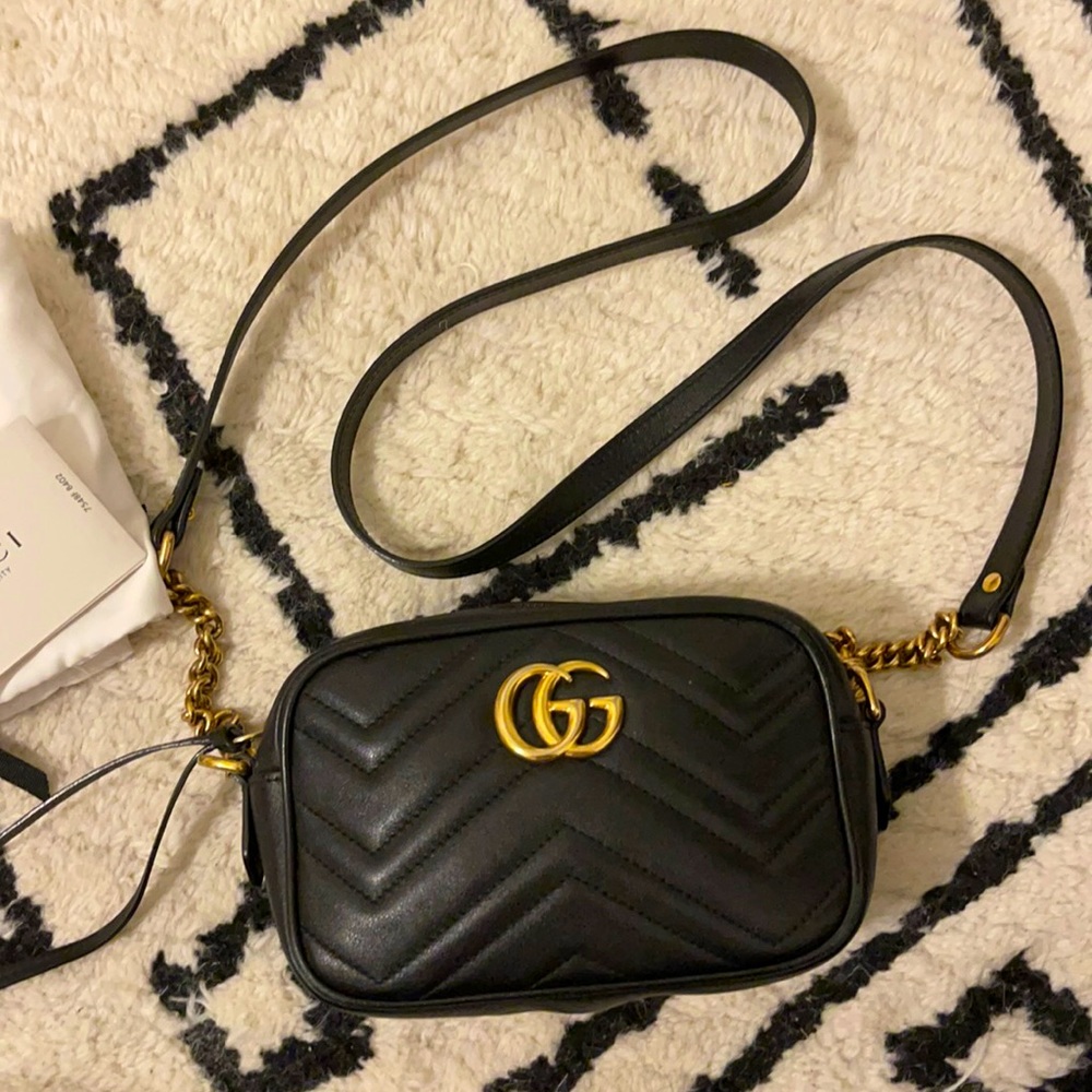 GG Marmont matelassé mini bag